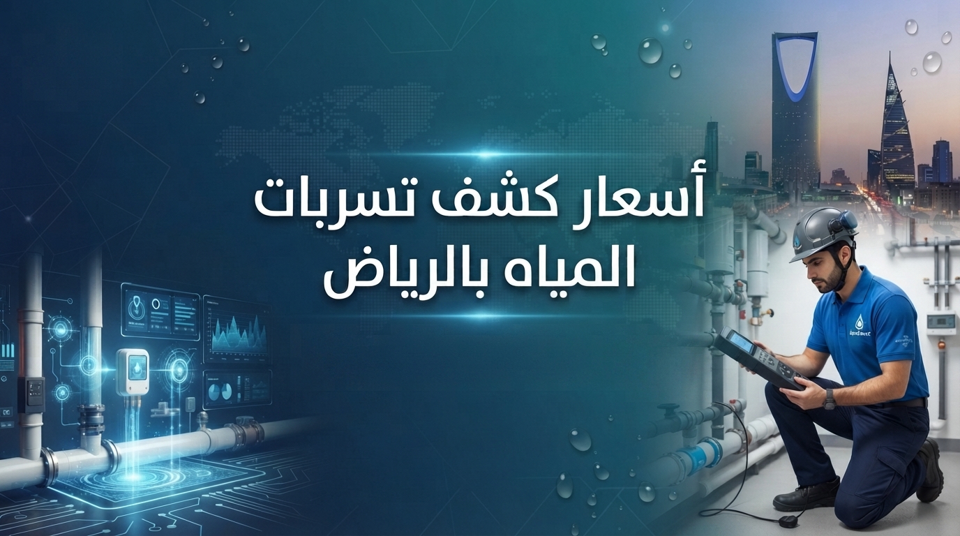 أسعار شركة كشف تسربات المياه